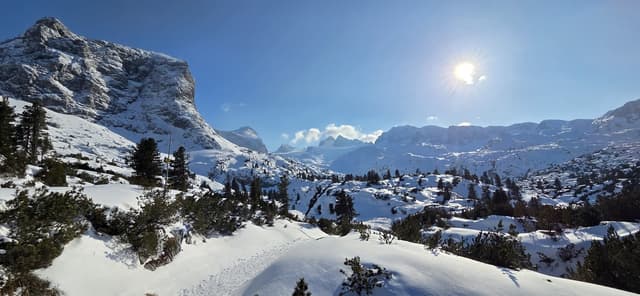 Skialpové školení na Dachsteinu